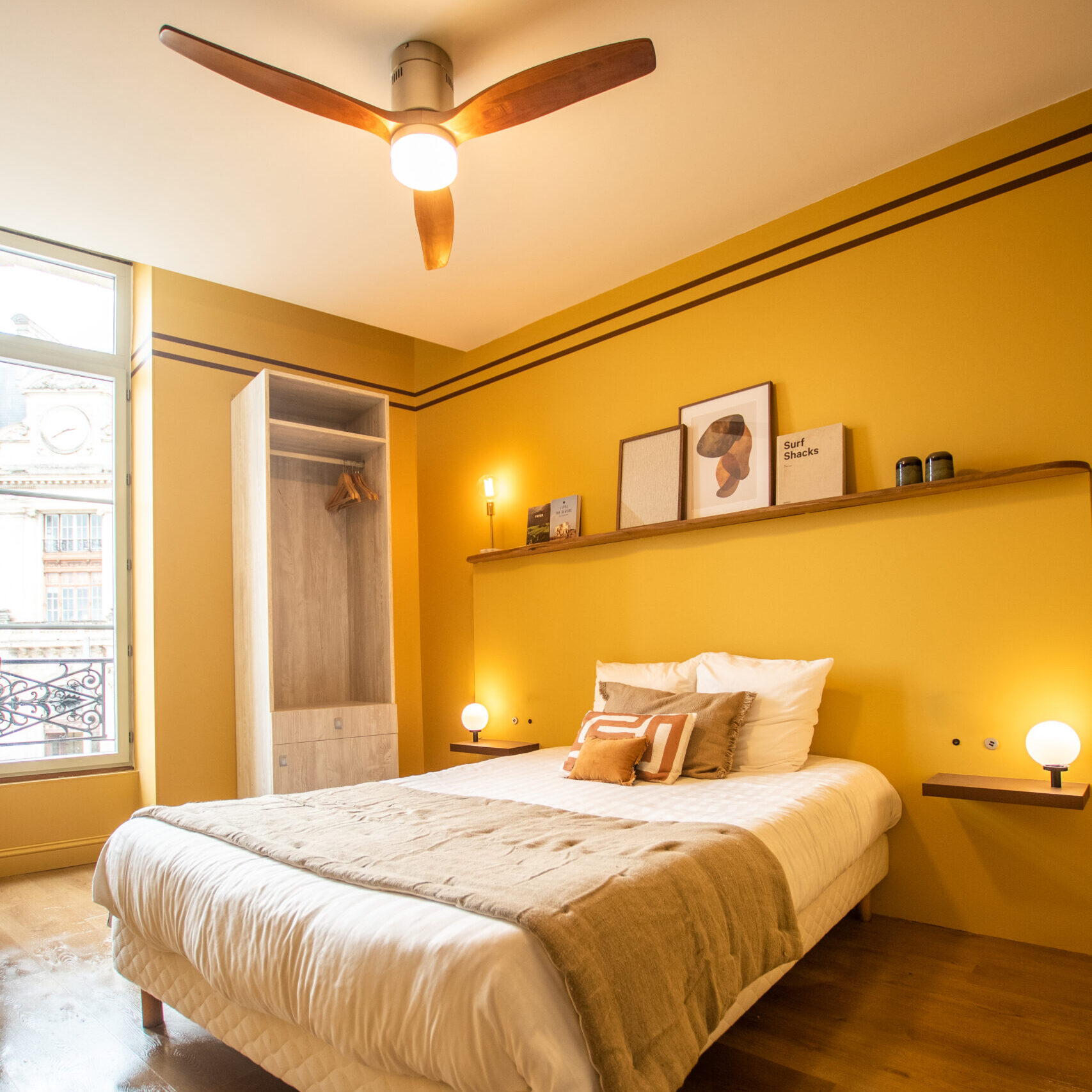 Prise de vue chambre confort ROSA Boutique Hôtel