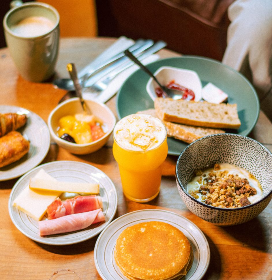 petit-déjeuner rosa